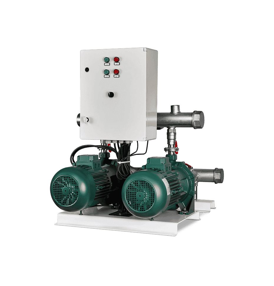 Baymak 2KVC 40/80 M Çift Motorlu Hidrofor – 2×1.5 HP – 3.7/5 Atü Basınçlı Su Pompası